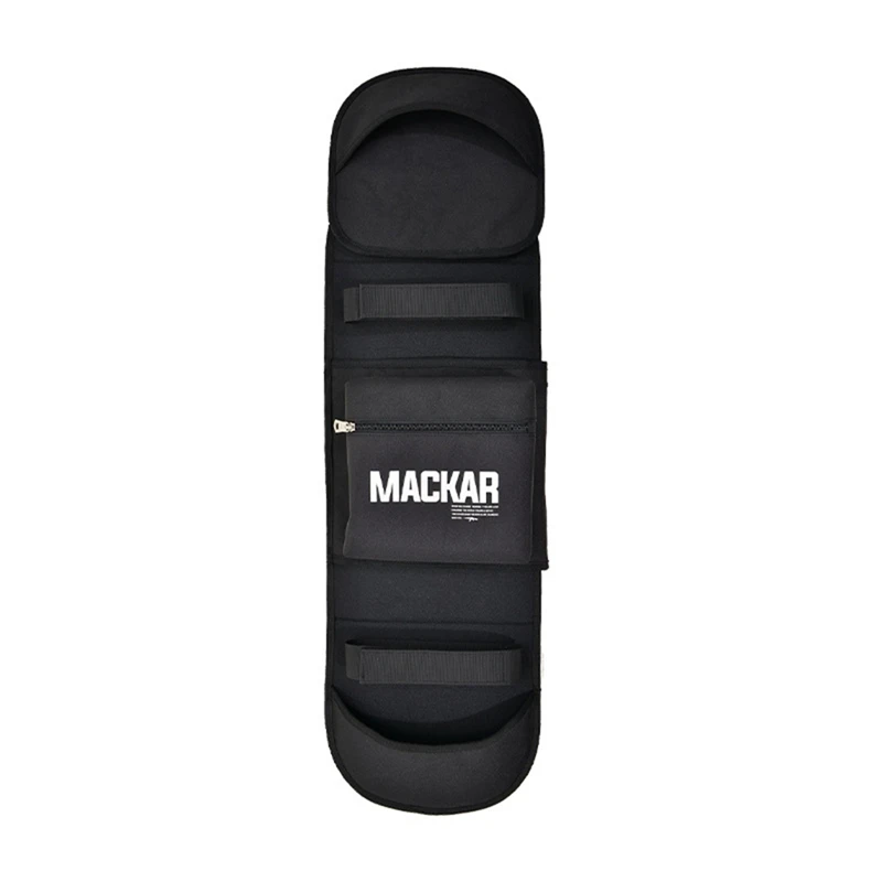 

Top!-MACKAR POPULAR SIMPLE Longboard Skateboard Backpack Adjustable Double Shoulder Surfing Bag Backpack Skating Accessories