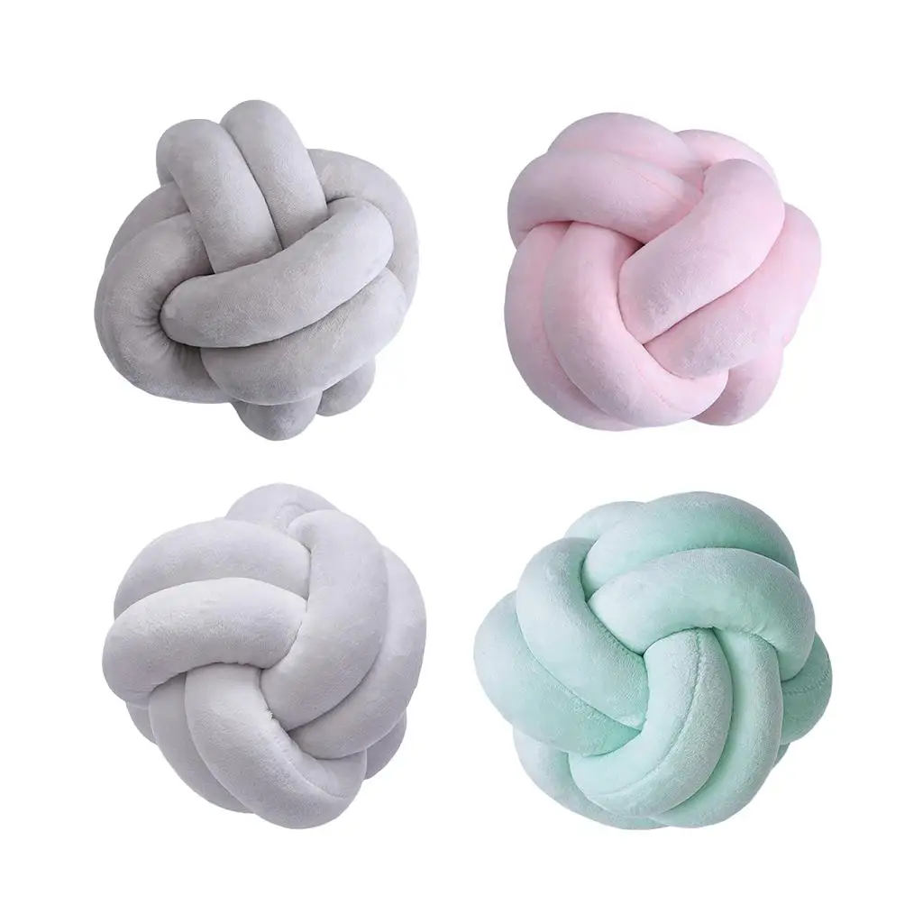 

Knot Braided Hand-woven Throw for Living Room Hotel Bedroom