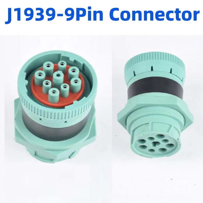 9-контактный штекер/гнездо кабеля грузовика J1939 9-контактный OBDII/OBD2 штекер-гнездо диагностический соединитель для DEUTSCH Cummins Deutsch
