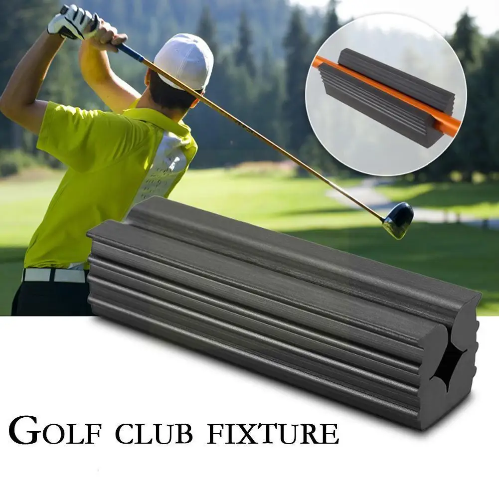 

1 Pcs Golf Vice Clamp Golf Black Rubber Golf Club Grip Clamps Tool Vice Grips Wedging Clamp Golf Replacement Practice L8m9