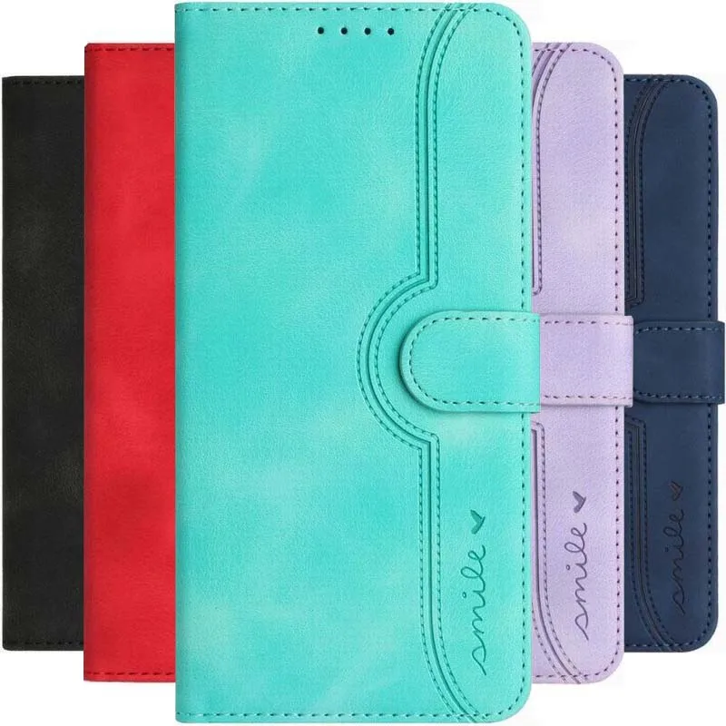 

Lovely Book Style Case For Huawei P Smart Y5 Y6 2019 Mate 10 20 P30 P20 Pro Lite Single Color Wallet Card Protect Cover P16F