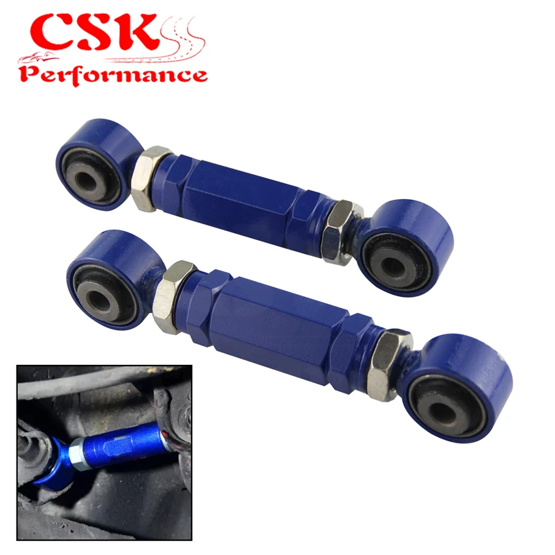

Adjustable Toe Rear Arm Kit Fit For Honda Civic Acura Integra EG EK DC2 88-00 Blue