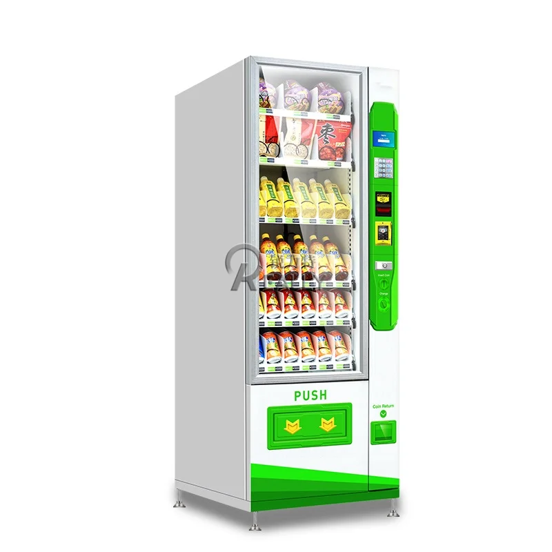 

Small Automatic Cold Soft Drink Mini Vending Machine 5 Inches Combo Vending Machine For Foods And Drinks 24 Hours