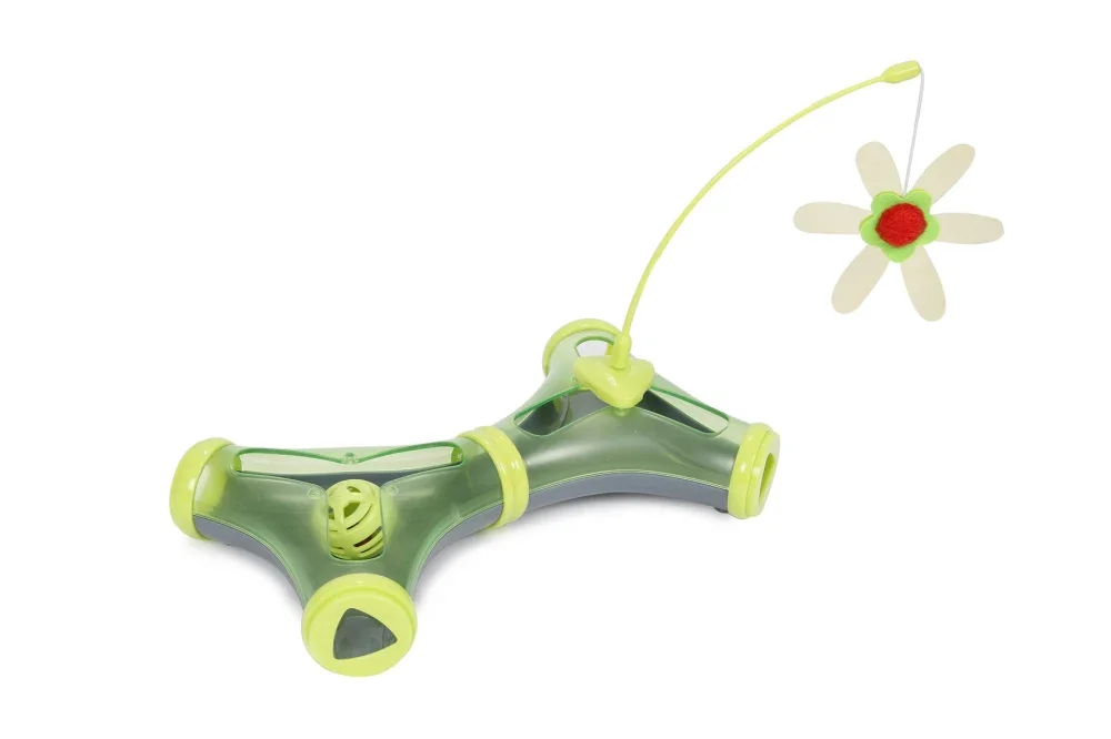 

JMT Pet Life Kitty-Tease Interactive Cognitive Training Puzzle Cat Toy Tunnel Teaser