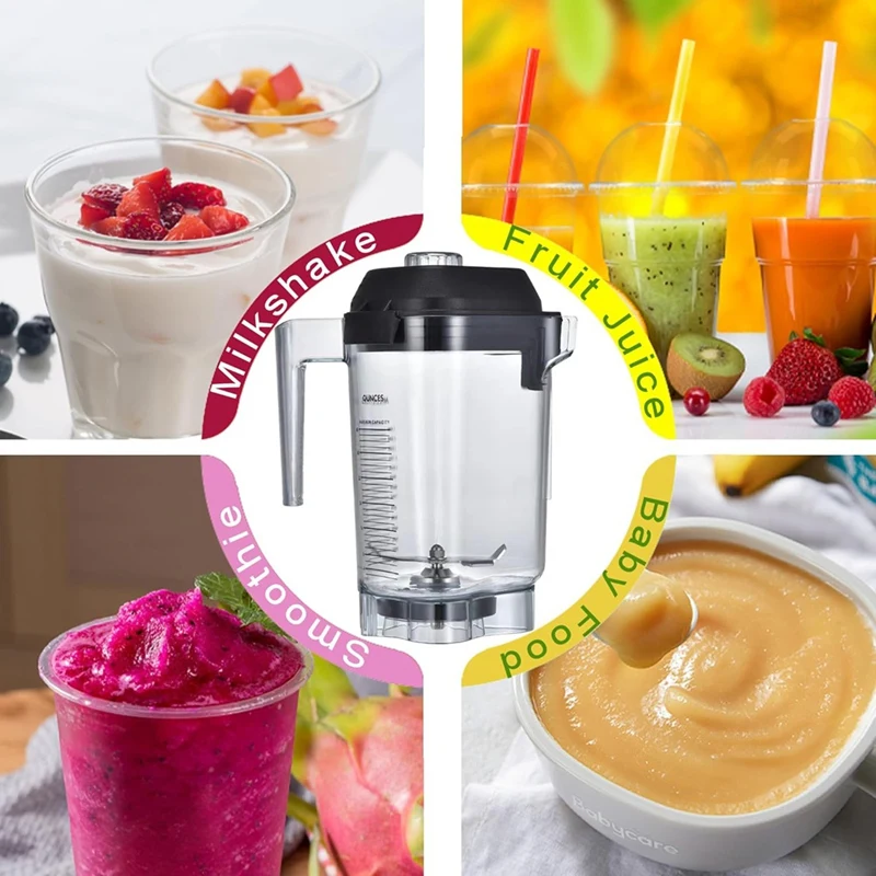 Замена усовершенствованного контейнера 48 Унций совместимого с Vitamix тихий One VM0145