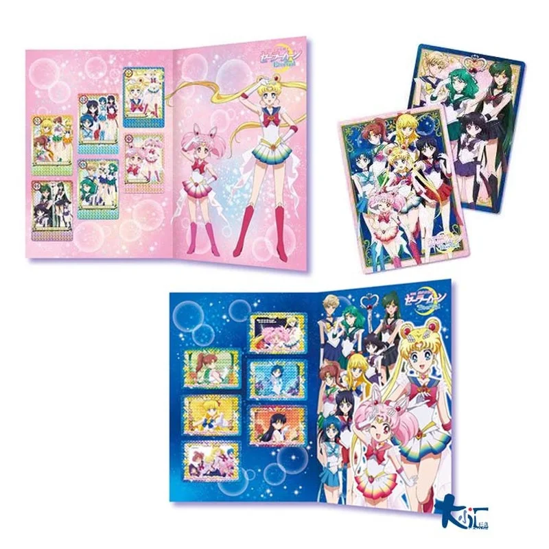 

Japanese Anime Kawaii Sailor Moon Theatrical Version Card Book Bonus Cards Eternal Limited Set Kids Toys For Boys Girls Gift