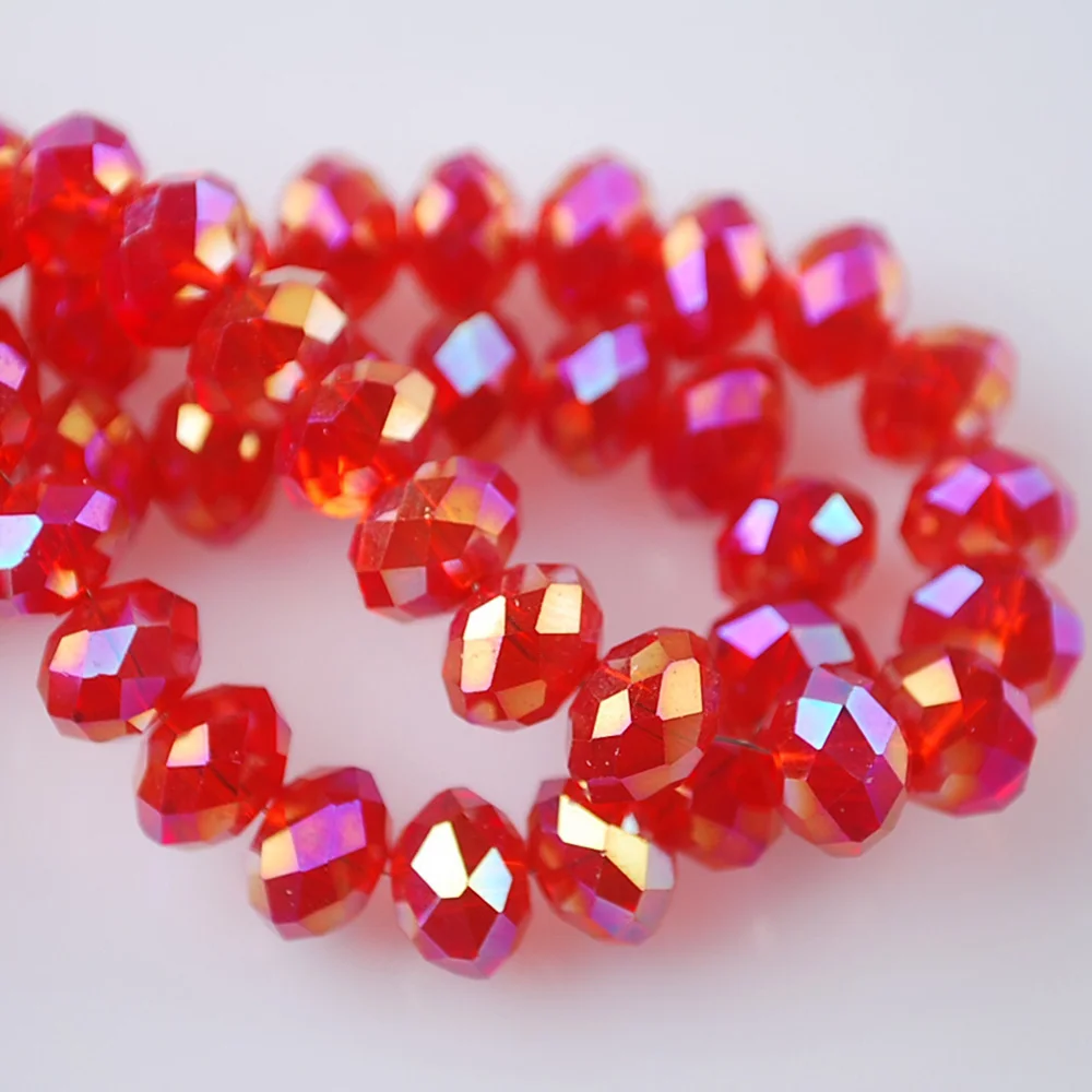 Ограненные стеклянные бусины 3 мм 4 6 8 10 12 14 16 18