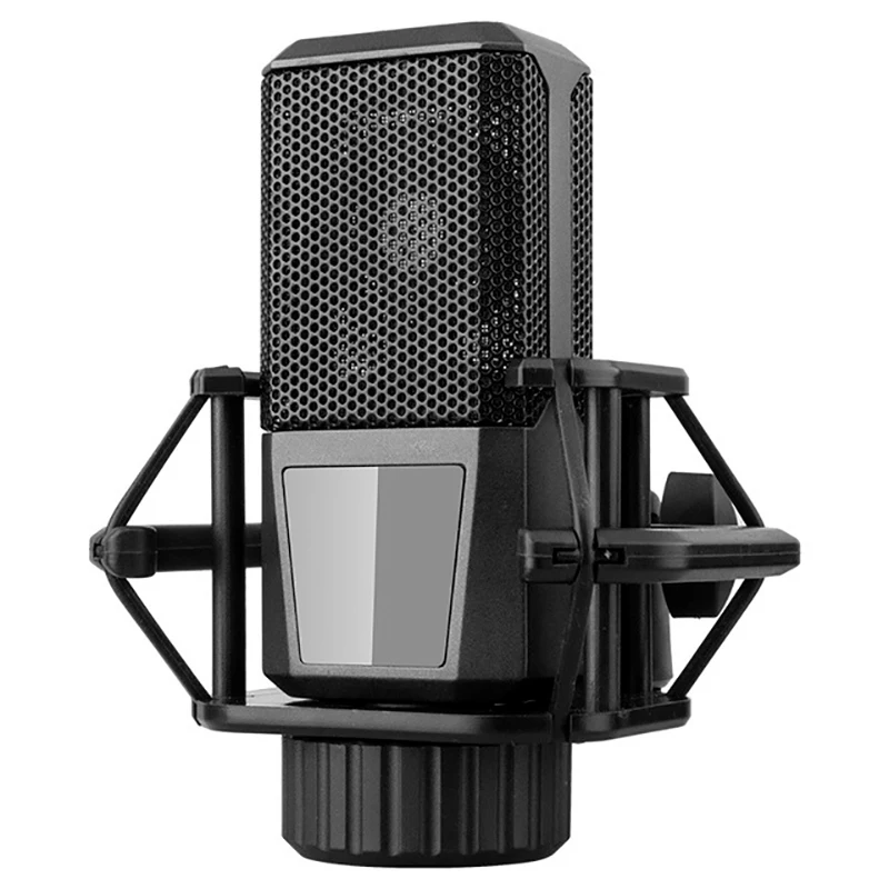

Top Deals F12 Condenser Microphone Professional Recording Studio Microphone For Mobile Phone Live Sound Card