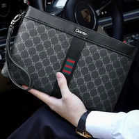 dante mens clutch bag man bag purse long zipper high quality design business mens high end luxury fashion men handbag pouch
