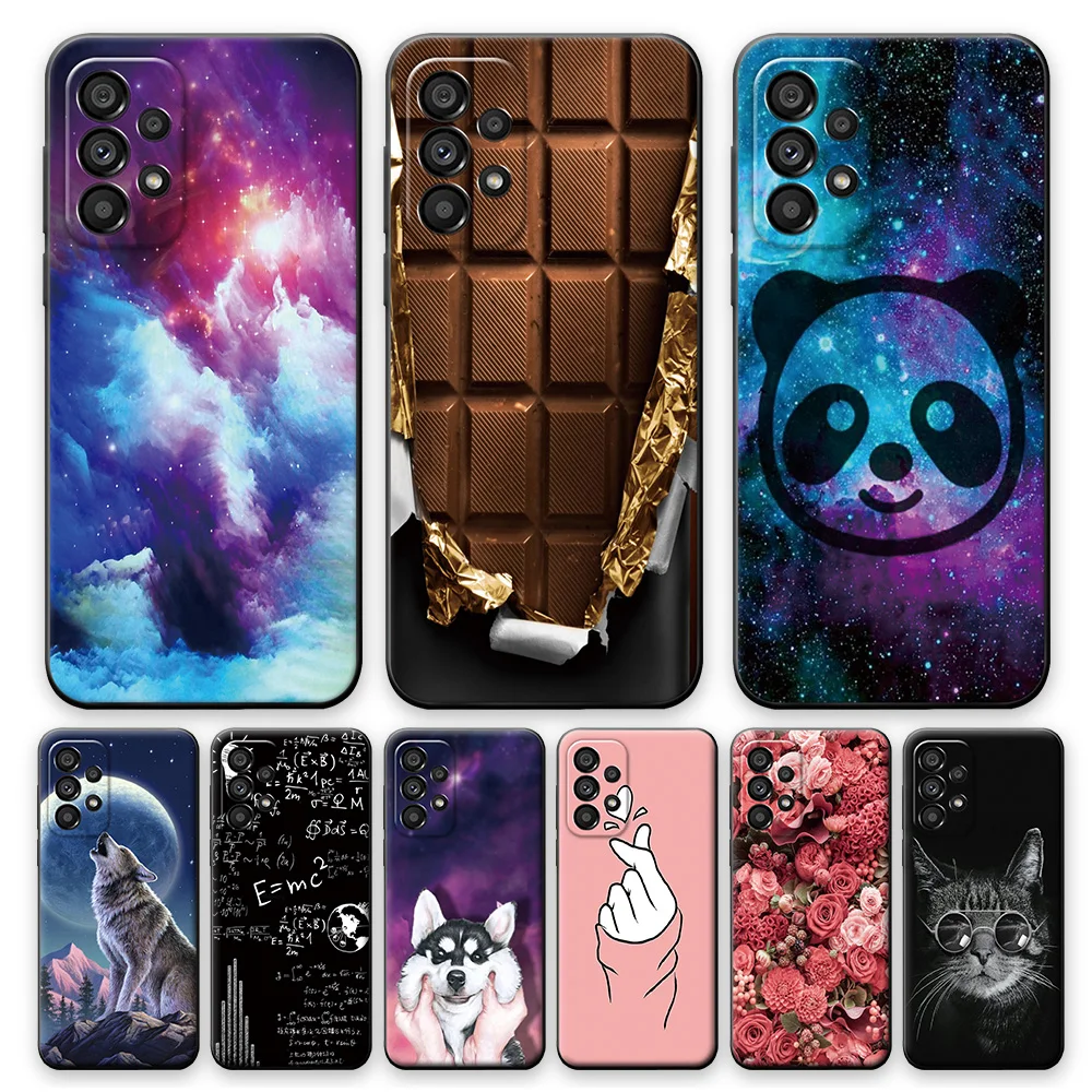 

Чехол для Samsung Galaxy A53 5G, чехол для телефона 6,5 дюйма для Samsung A53 5G, Мягкая силиконовая Красивая задняя крышка из ТПУ, бампер для телефона