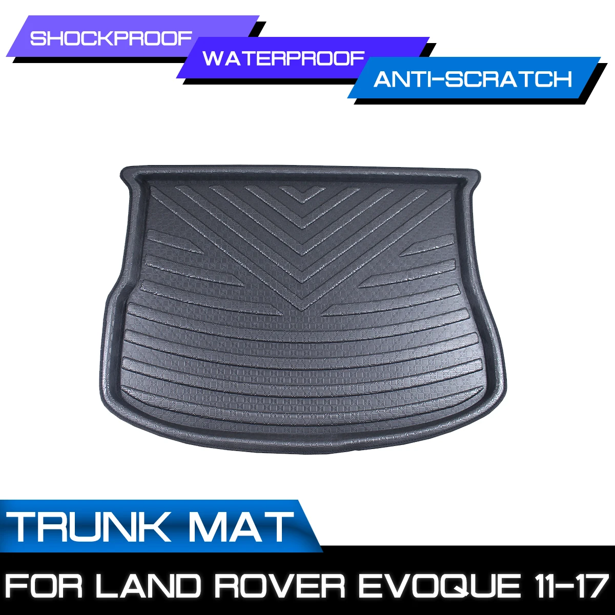 

Car Floor Mat Carpet For Land Rover Evoque 2011 2012 2013 2014 2015-2017 Rear Trunk Anti-mud Cover