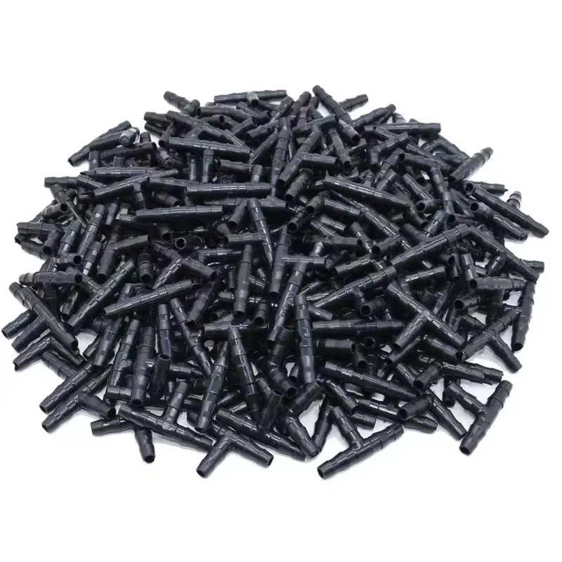 

Пластиковый тройник для капельного орошения 1/4 дюйма