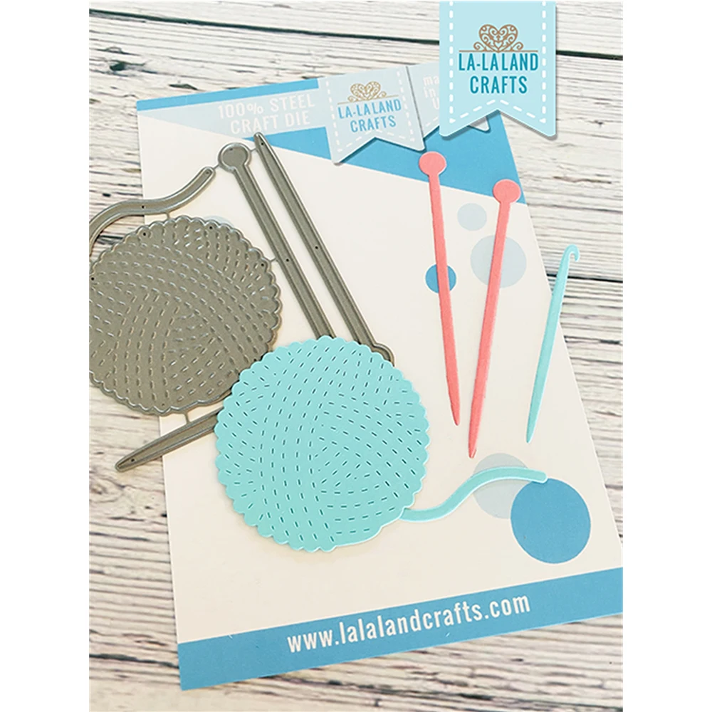 

2022 Knit and Crochet Metal Cutting Dies Embossing Template Diy Gift Card Handmade Crafts Molds Scrapbook Diary Decorate Stencil