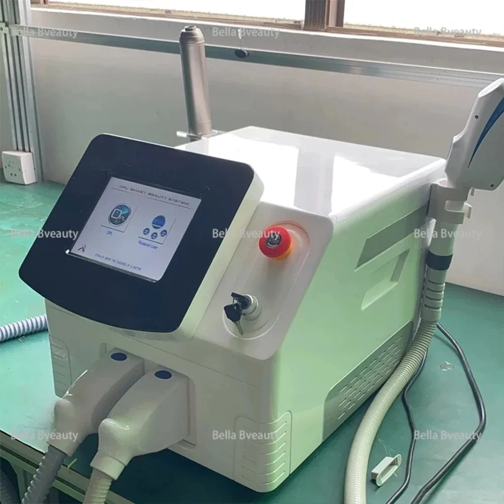 2 в 1 808 Диодный лазер для перманентной эпиляции Q Switched Nd Yag Портативный 1064 Нм 1320