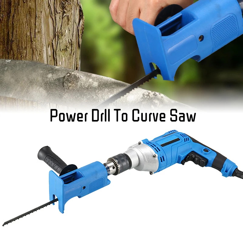 

Portable Cordless Electric Jig Saw Electric Drill Modified Reciprocating Saw Saber Saw Wood Metal Tool Accessory Adapter