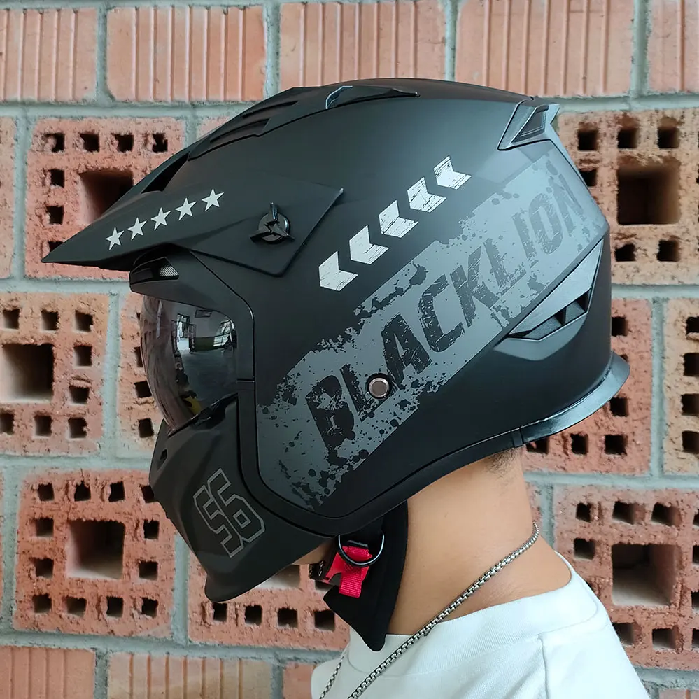 Мотоциклетный шлем модульные мотоциклетные шлемы с внутренними козырьками для