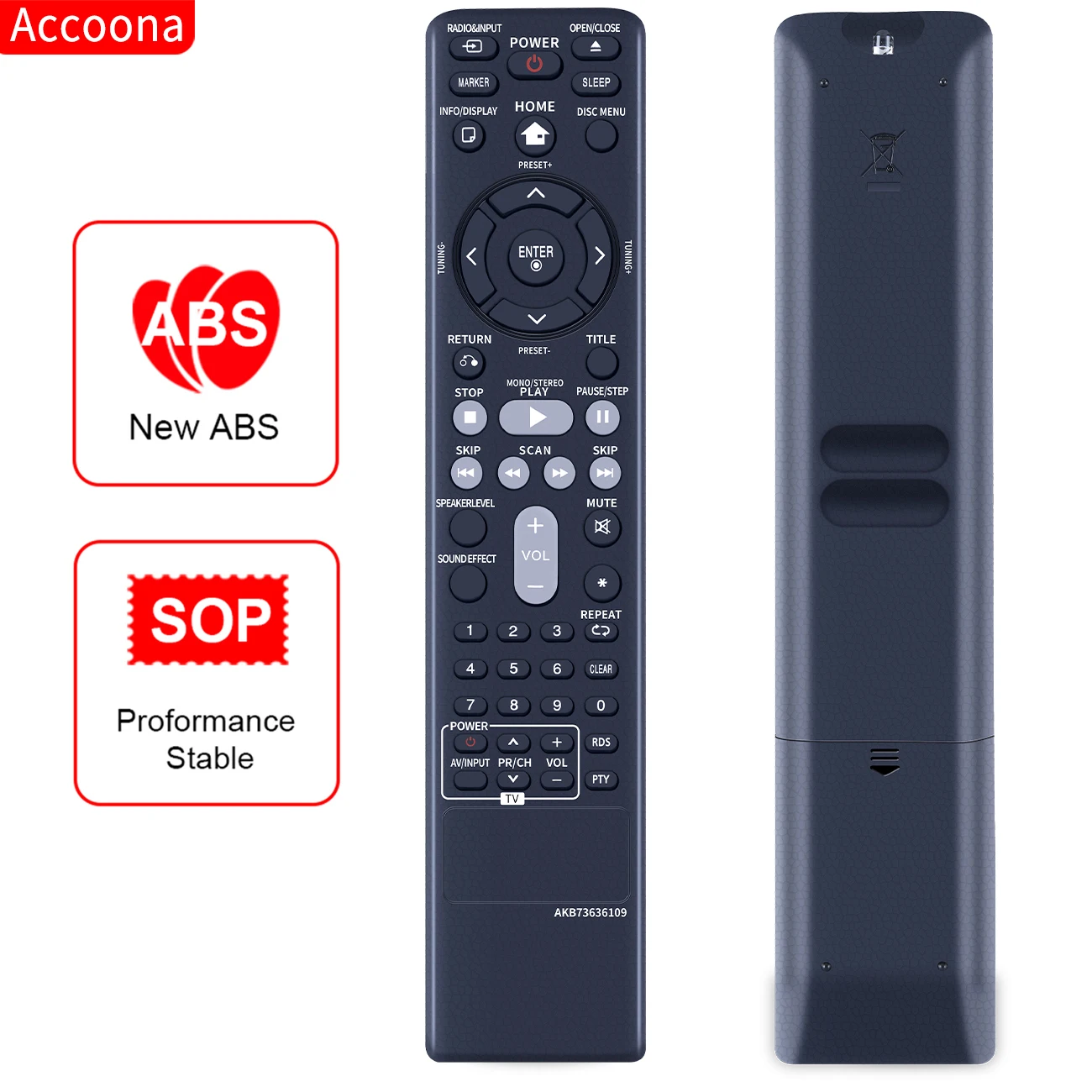 AKB73636109 пульт дистанционного управления для DVD системы домашнего кинотеатра DH4230S Φ DH4130S S43S1-S S43S1-W Dh4430