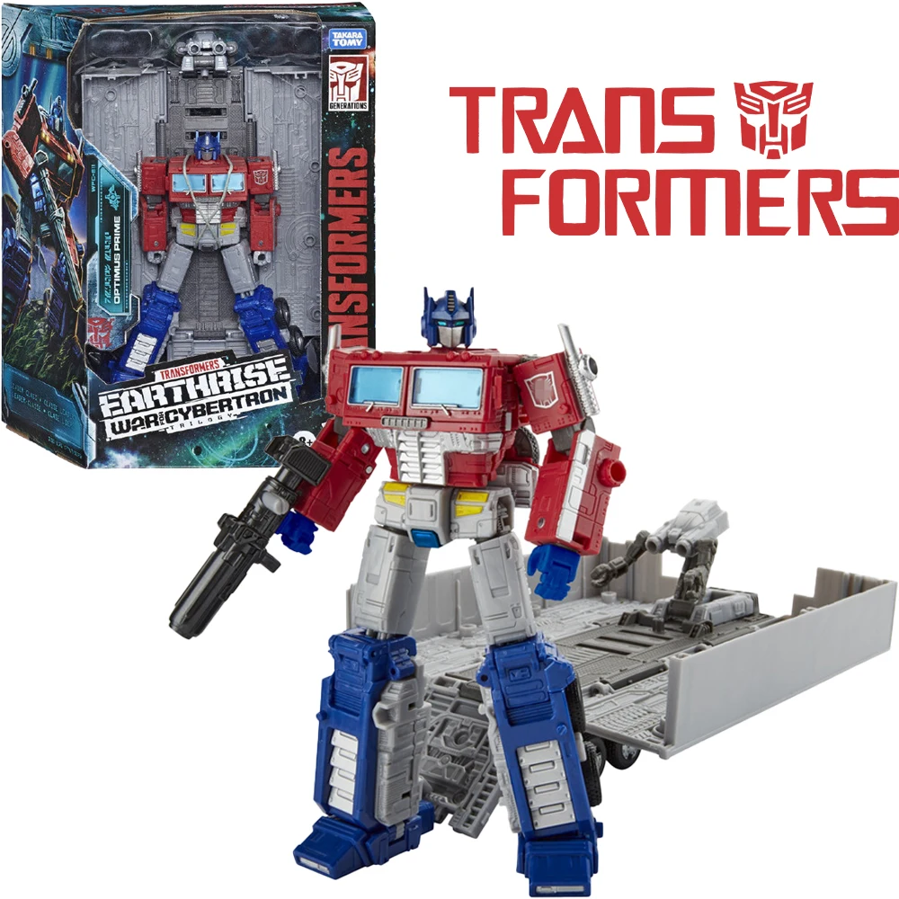 [В наличии] Hasbro Трансформеры Earthrise Optimus Prime лидер Модель Игрушка Аниме подарок