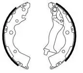 

Задняя Тормозная колодка для FSB4086
