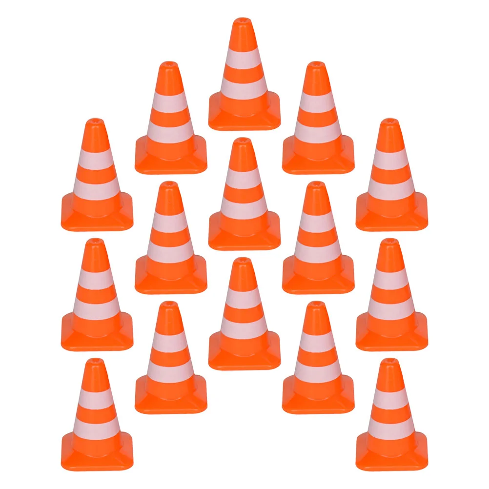

21 Pcs Kids Sports Toys Roadblock Sand Table Model Simulation Cones Sign Signs The Fitness