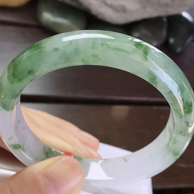 Оптовая продажа с завода Нефритовый Браслет из Мьянмы натуральным изумрудом