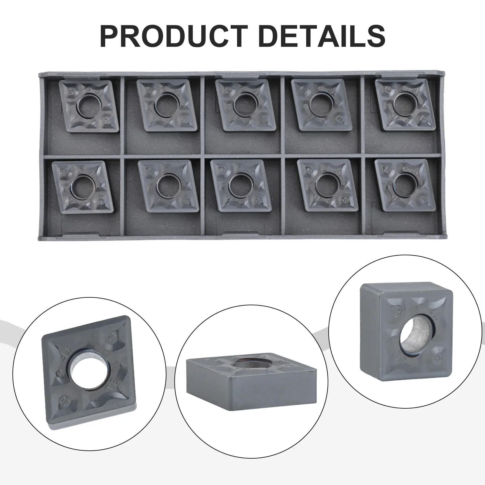 Твердосплавные вставки 10 шт. CNMG 120408 TF 432 IC907 пластины Токарные для токарных