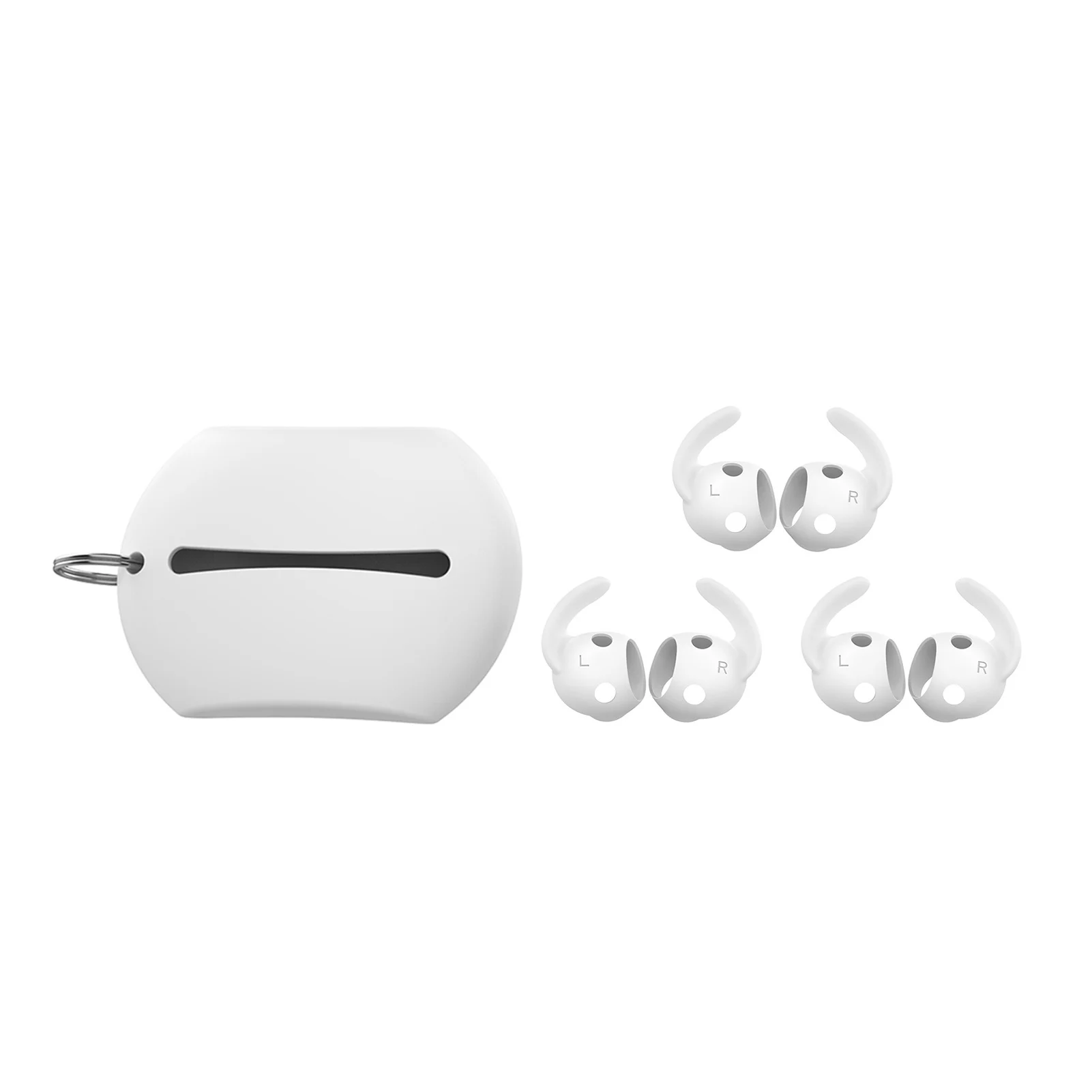 

Anti-slip Earhook Tips ForBeats Studio Buds 3 Pairs Anti Lost Comfortable Earbuds Hook Tips Earbuds Sports Ear Hooks