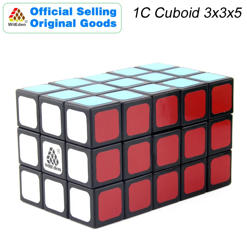 WitEden-cubo mágico cuboide 1C, 3x3x5, 1688, 335, rompecabezas giratorio, juguetes educativos para niños