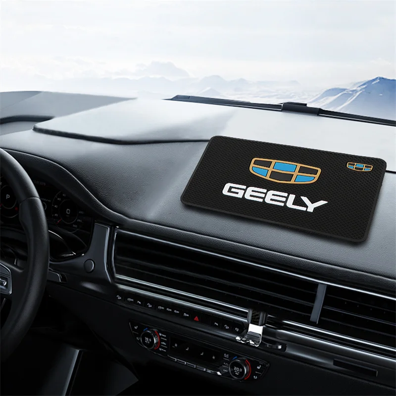 

1Pc Car Logo Rubber Anti-Slip Pad Auto Dashboard Phone Stand Non-Slip Mat for Skoda Octavia A5 A7 Fabia Superb Rapid Yeti Kodiaq