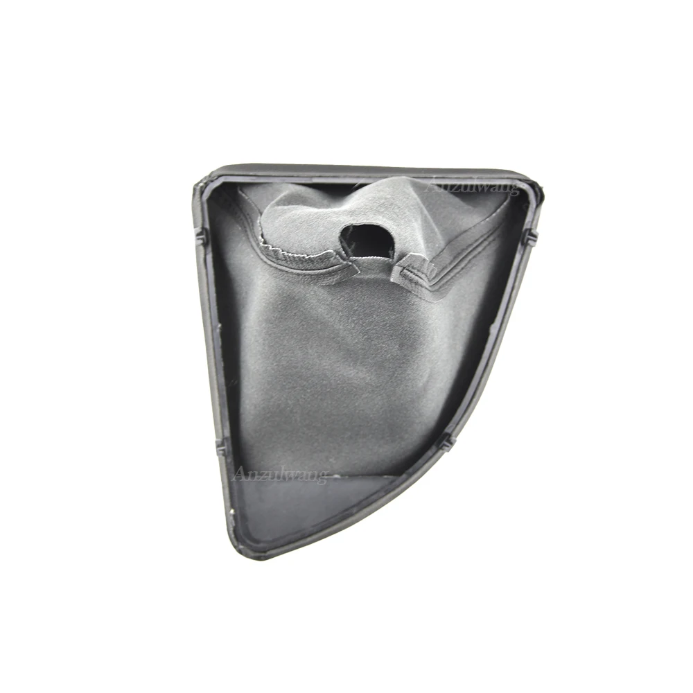 Черные кожаные автомобильные аксессуары рычаг переключения передач ручка чехол