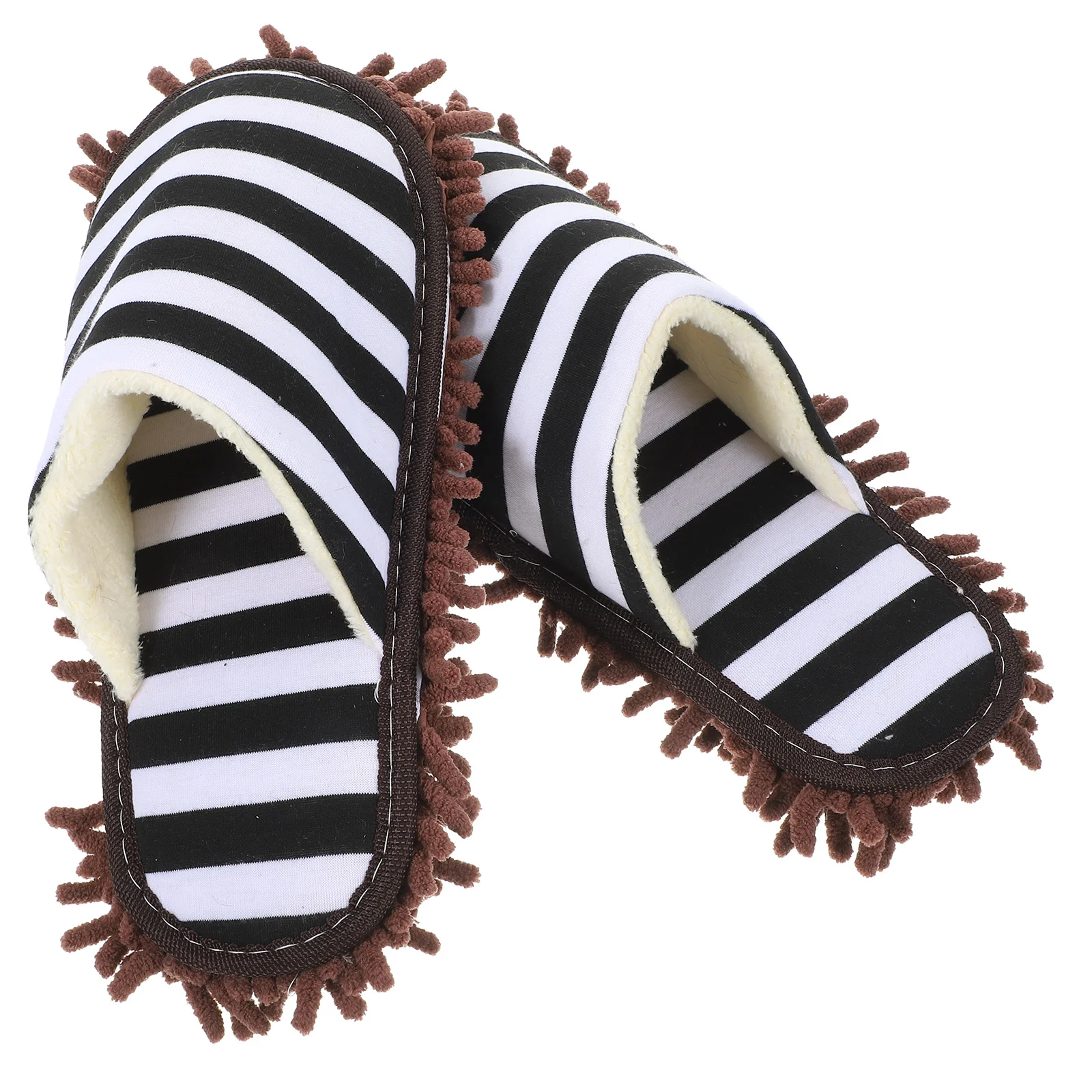

1 Pair of Household Mop Slippers Convenient Sweeping Slippers Washable Mop Shoes Dust Sweeping Shoes