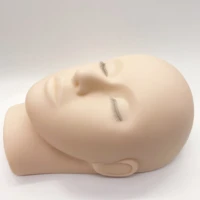 mannequin head with eyelashes 3 layers makeup tools maquiagem tools mannequin for makeup