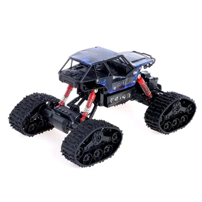Jeep radio-controlled &quotcrawler all-terrain vehicle" all-wheel drive 4WD battery operated color blue | Игрушки и хобби