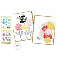 spring planting happiness paper craft metal cutting dies silicone stamps diy handmade greeting cards gift photo album decor mold