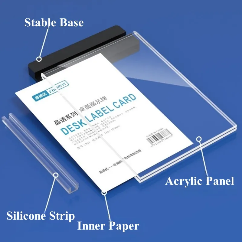 Двойной держатель для меню в ресторане A5 148x210 мм фото постера рамки магнитный