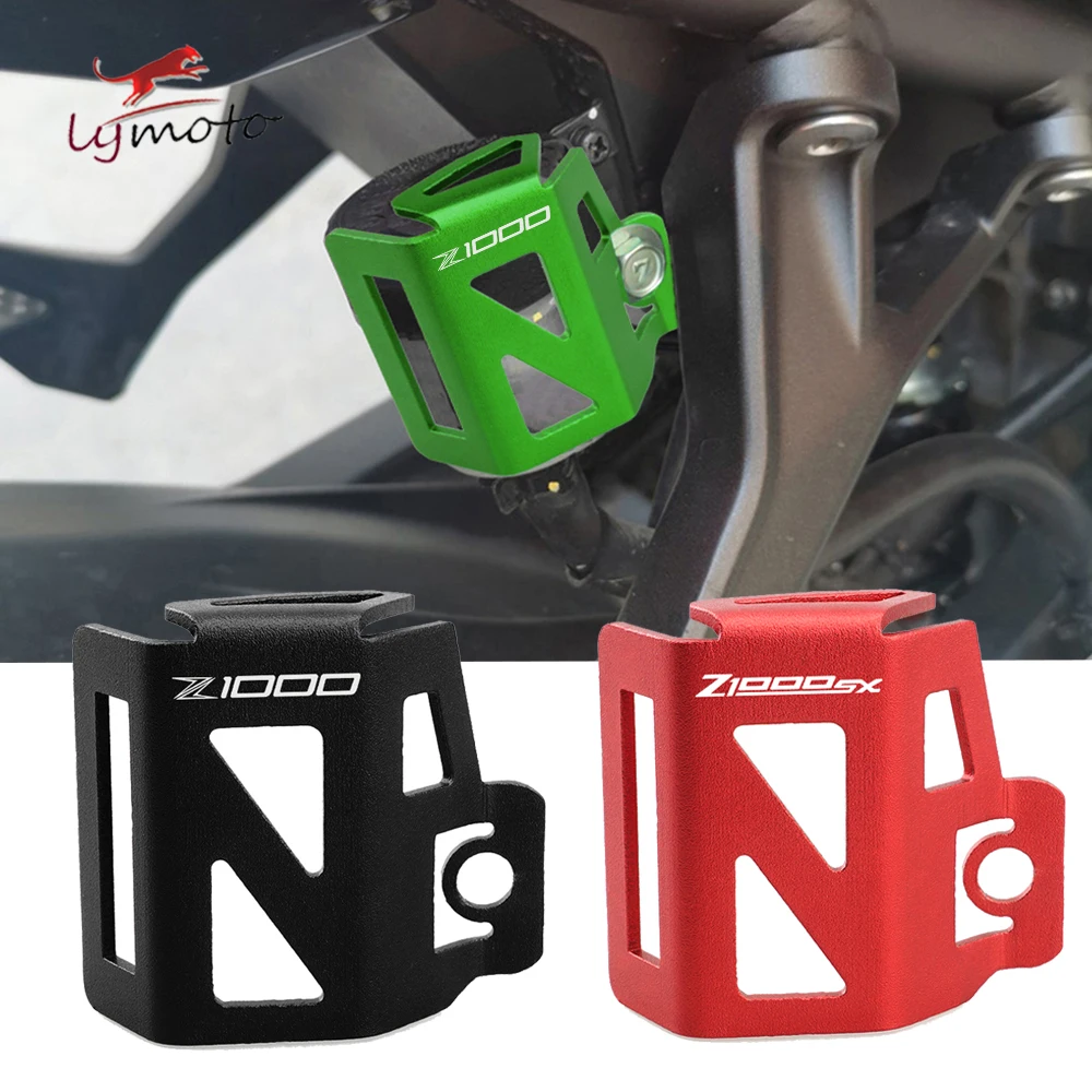 

6 Colors For Kawasaki Z1000 Z 1000 Z1000SX Z1000 SX Z 1000 SX Motorcycle CNC Aluminum Rear Fluid Reservoir Guard Protector Cover