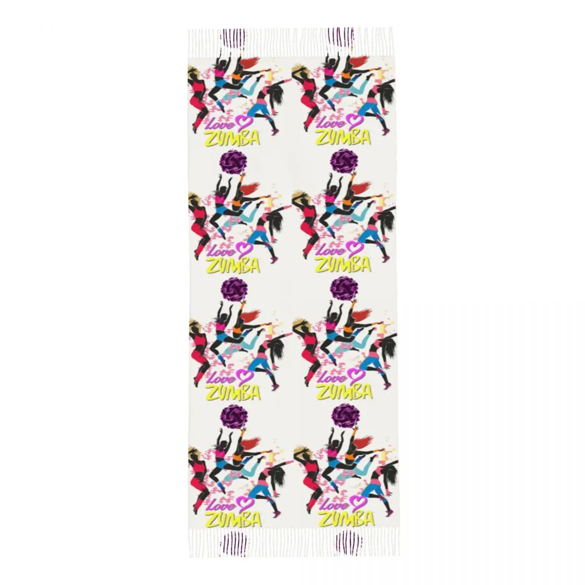 Z-Zumbas Фитнес Тренажерный Зал Пляжная Вечеринка Танцевальный Шарф для Женщин Зима