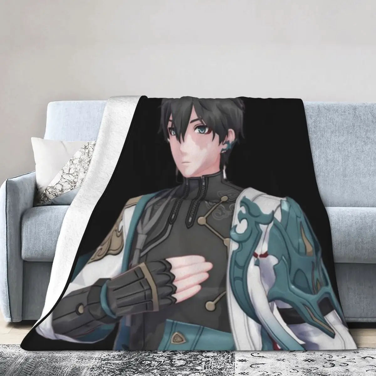 Ультрамягкое Флисовое одеяло Dan Heng Honkai Star Rail An