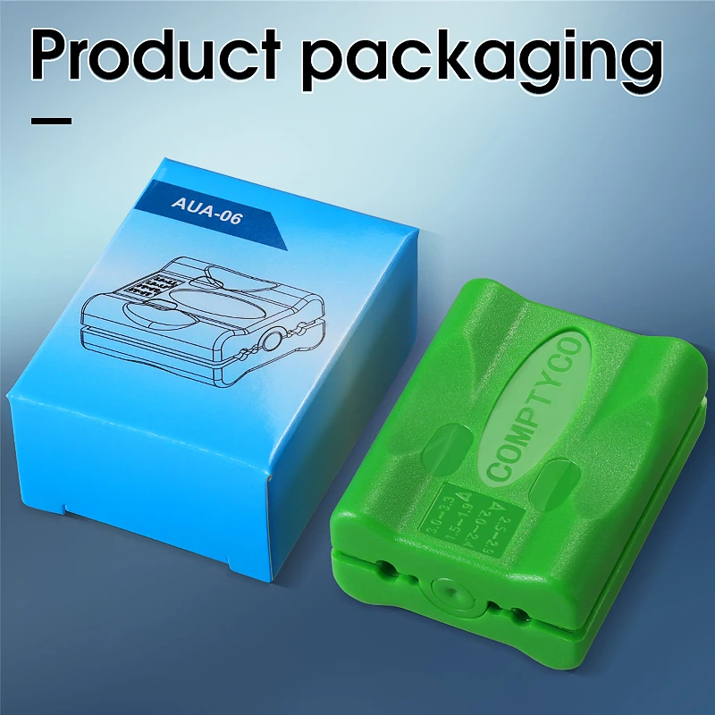 2pcs AUA-06 Longitudinal Bundle Tube Stripper 1.5~3.3mm Optical Fiber Slitter Tools