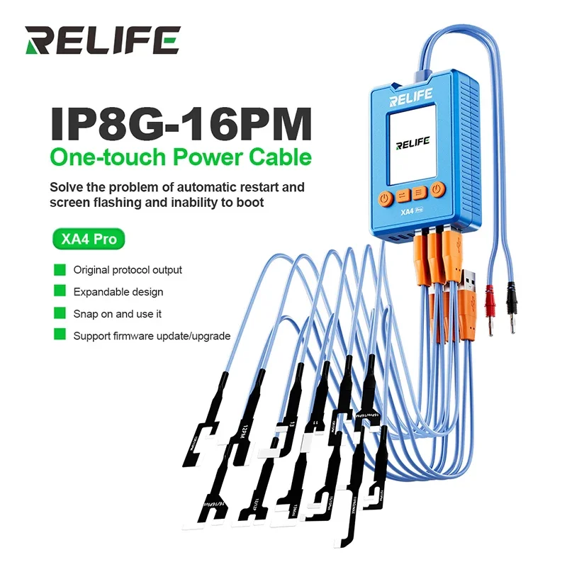 

RELIFE XA4 Pro Кабельная коробка для загрузки телефона