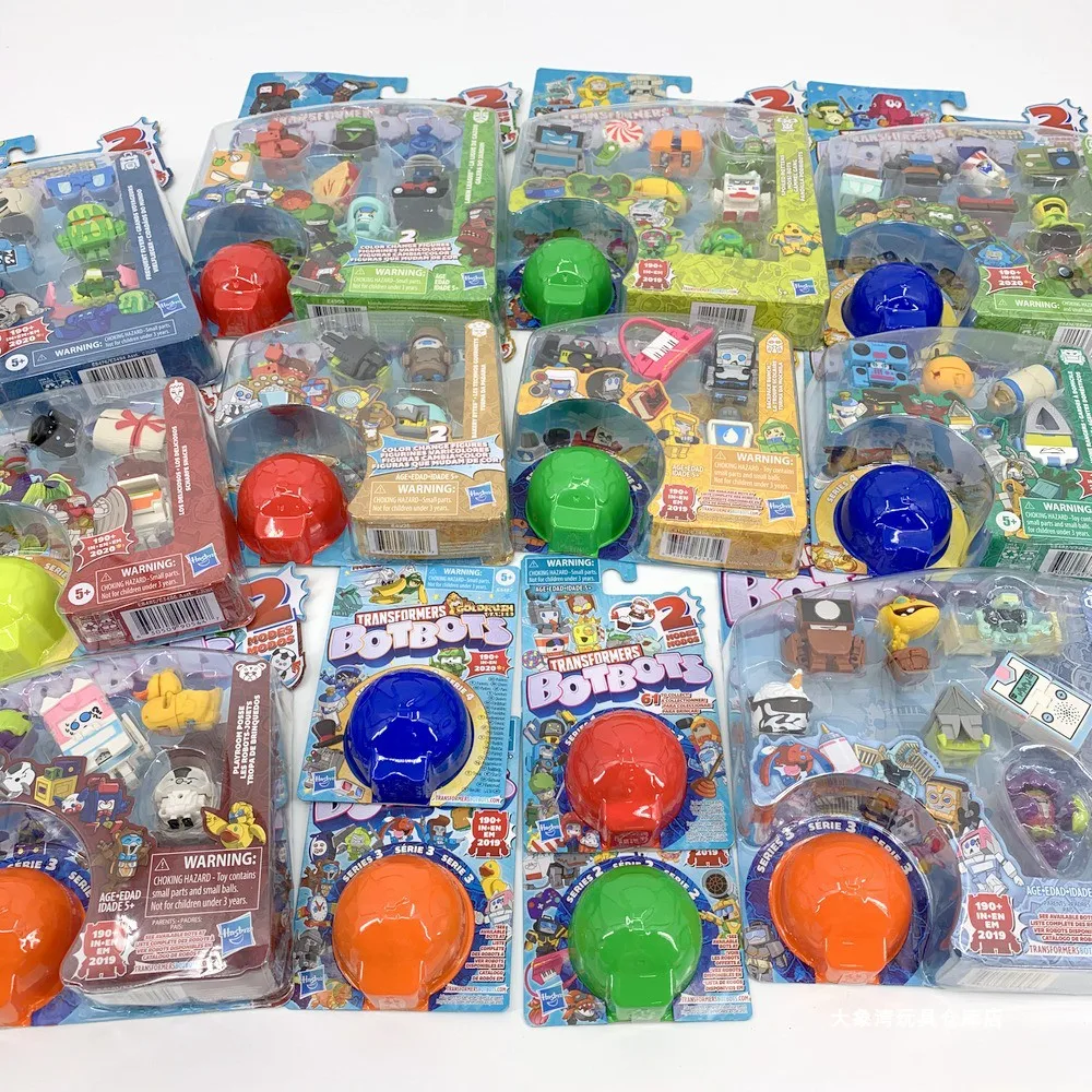 

Transformers Botbots Mini Robot Model Toy Surprise Trendy Kids Toy Cartoon Robot Doll Collection Children Gift
