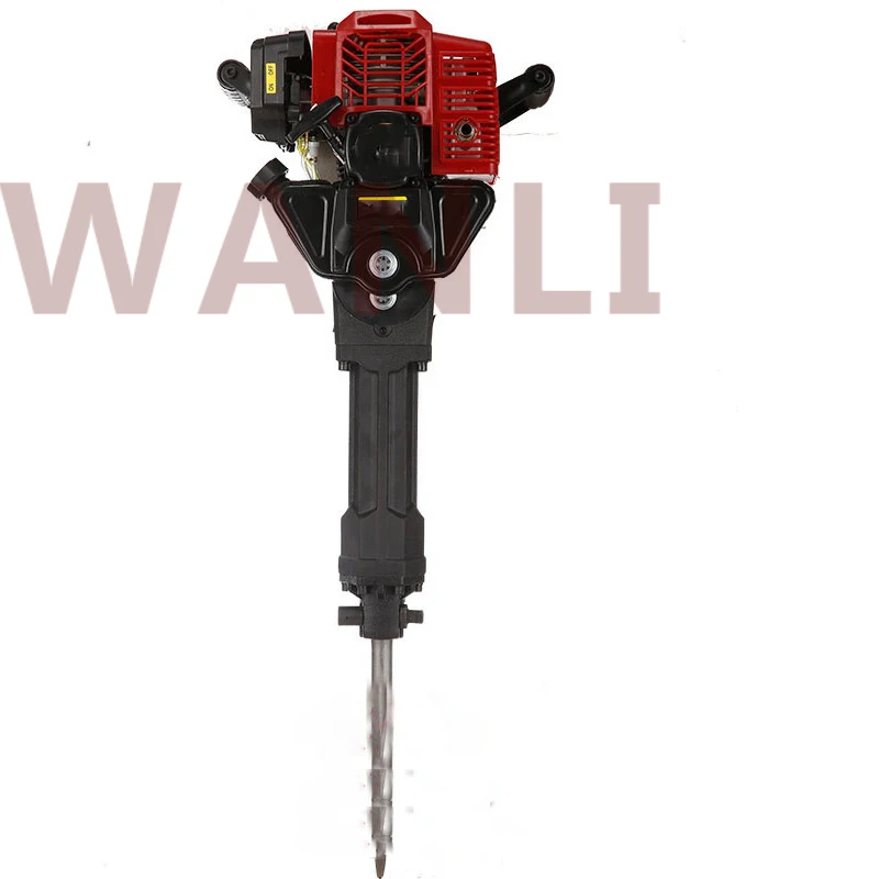 

Model 100 Gasoline Pick Two-Stroke Rock Drill 1900w Multi-Function Gravel Trencher Transplanting And Soil Excavation Tools