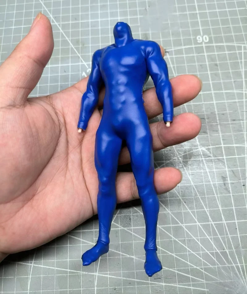 Модель голубого комбинезона масштаба 1/12 для 6-дюймового RomankeyxCOWL (без тела)