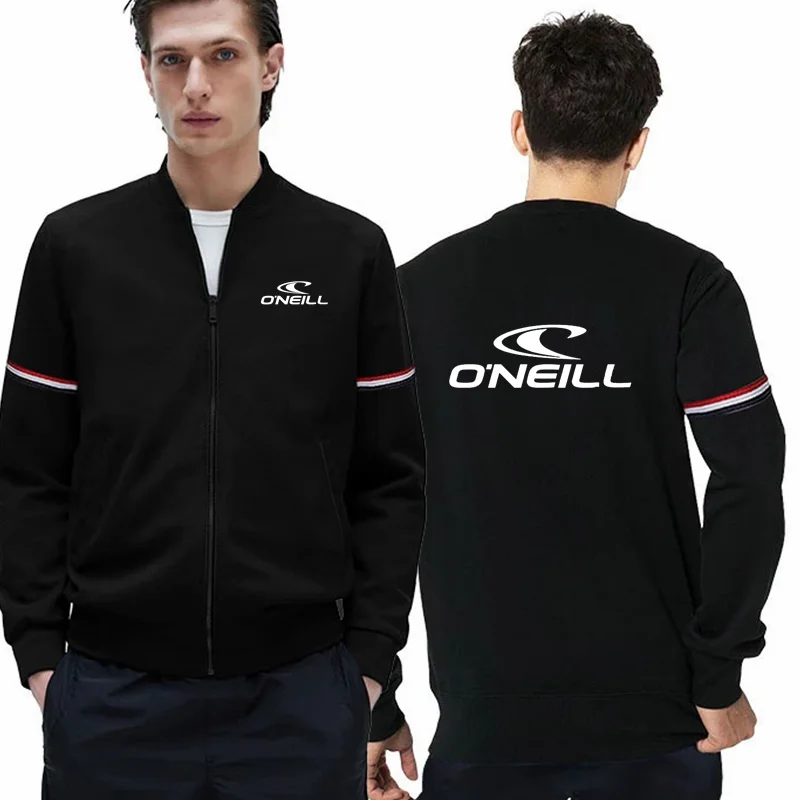 

Новинка 2022, мужские куртки, толстовки без пальцев Oneill, мужская куртка с воротником-стойкой, пальто в стиле ретро, толстовка, кардиган, пальто ...