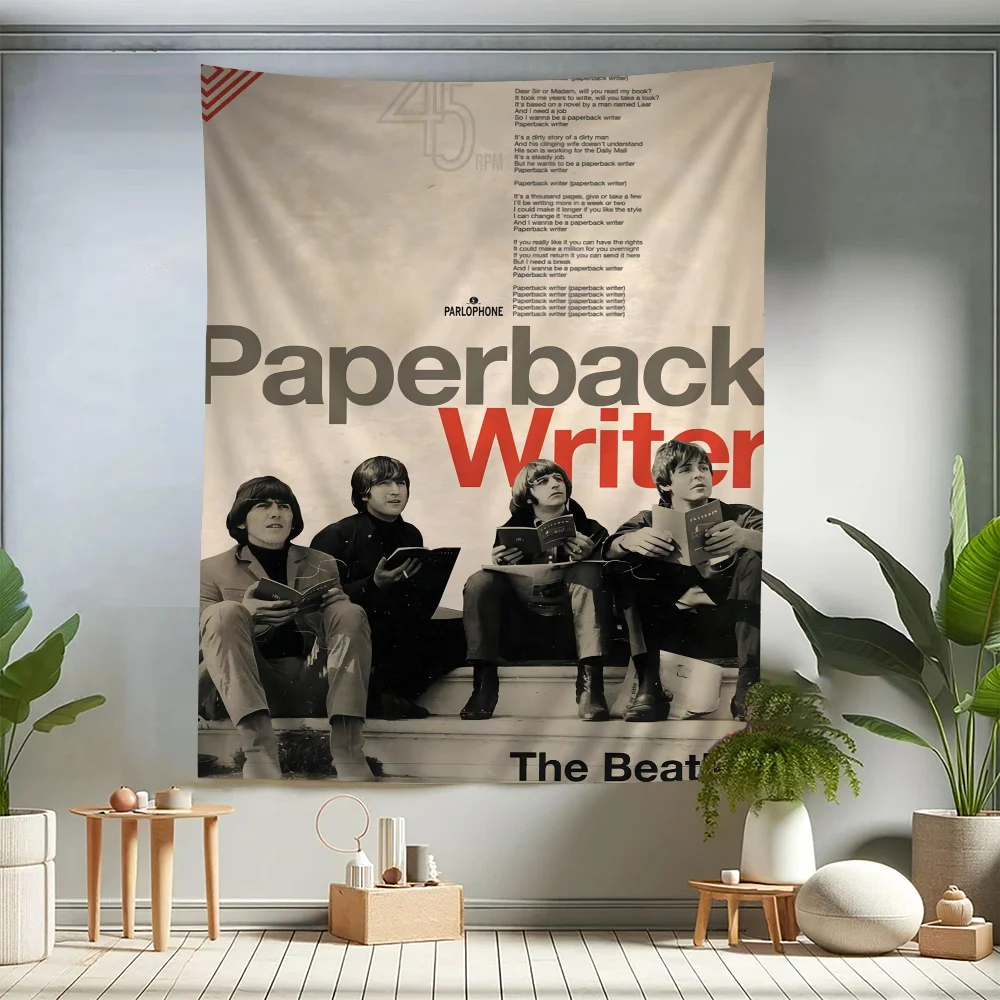 B-Beatless Rock Band Богемный Кебок Настенный Гобелен Доступный Хиппи Мандалай Декор