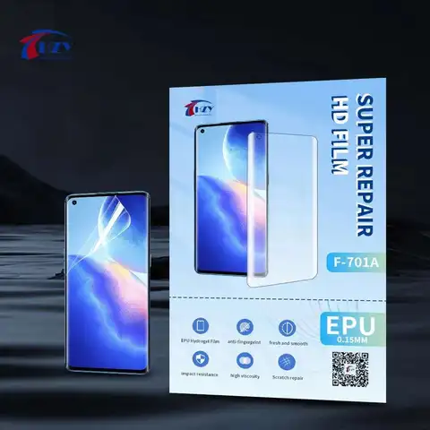 HZY плоттер, интеллектуальный станок для резки, гидрогелевая пленка HD, матовая защита конфиденциальности для ЖК-экрана телефона, интеллектуальная пленка без стекла