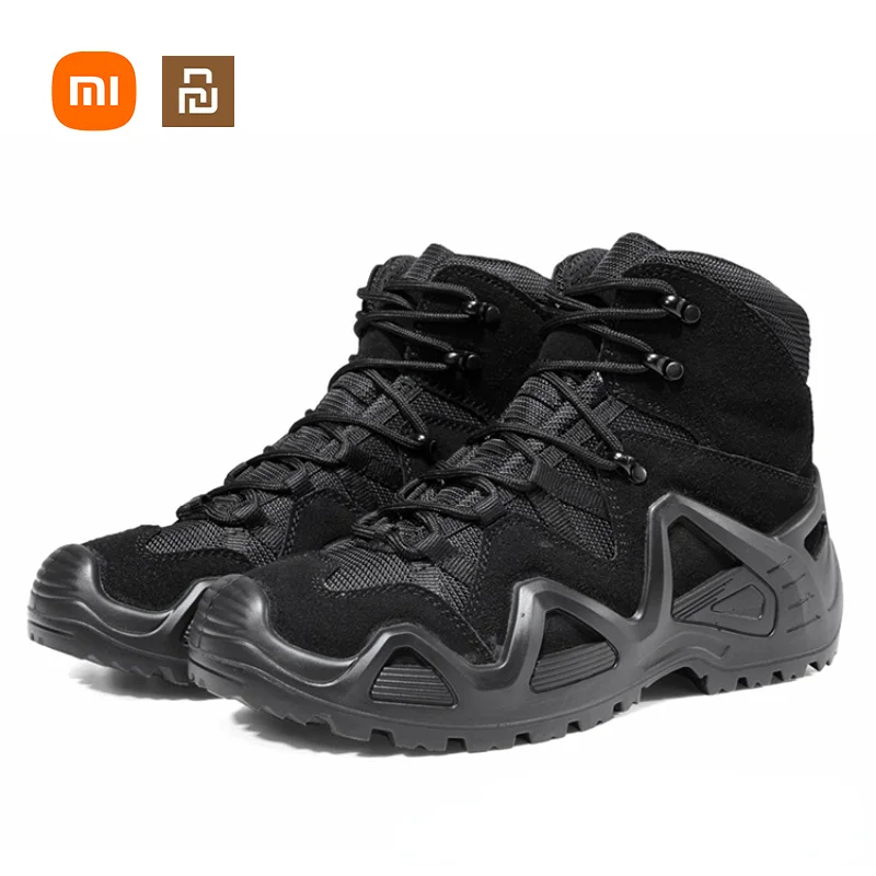 Xiaomi Youpin Combat Boots Men's Outdoor Hiking Shoes Hiking Boots Hunting Boots Sneakers Lightweight High-Low Top Desert Boots