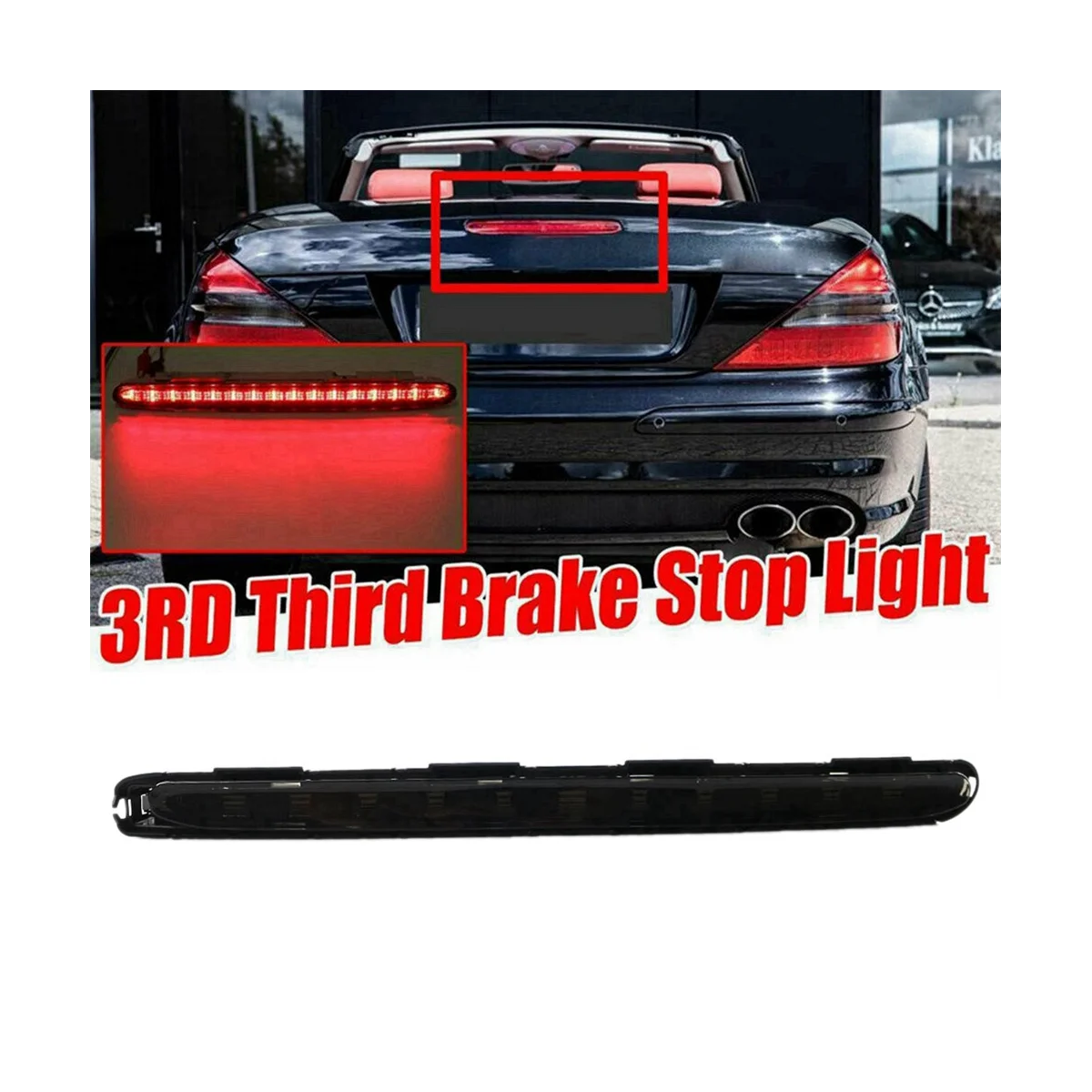 Третья Тормозная лампа 2118201556 Φ тормоз высокого уровня автомобильный для Mercedes-Benz