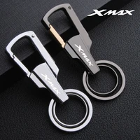 fashion metal keychain carabiner for yamaha xmax300 xmax250 x max xmax x max 300 250 125 250 300 400 motorcycle accessories