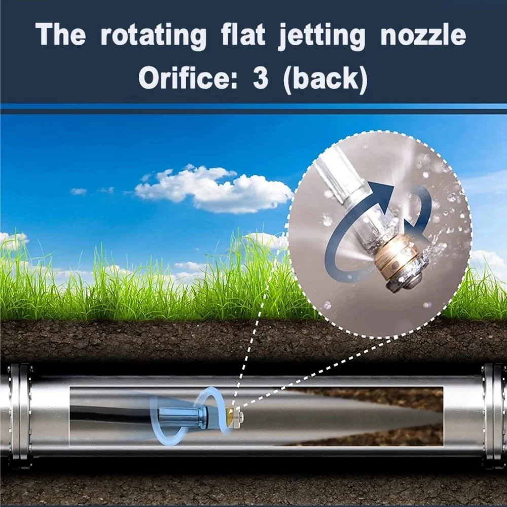 2-35 м шланг для очистки канализационных дренажей напорный машина высокого